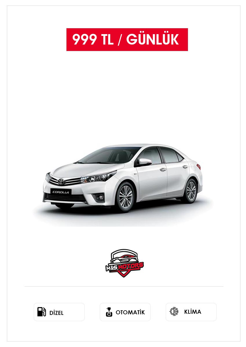 Umraniye Arac Kiralama Toyota